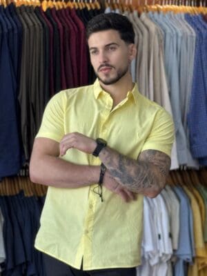 CAMISA MANGA CURTA NOVA PARATY