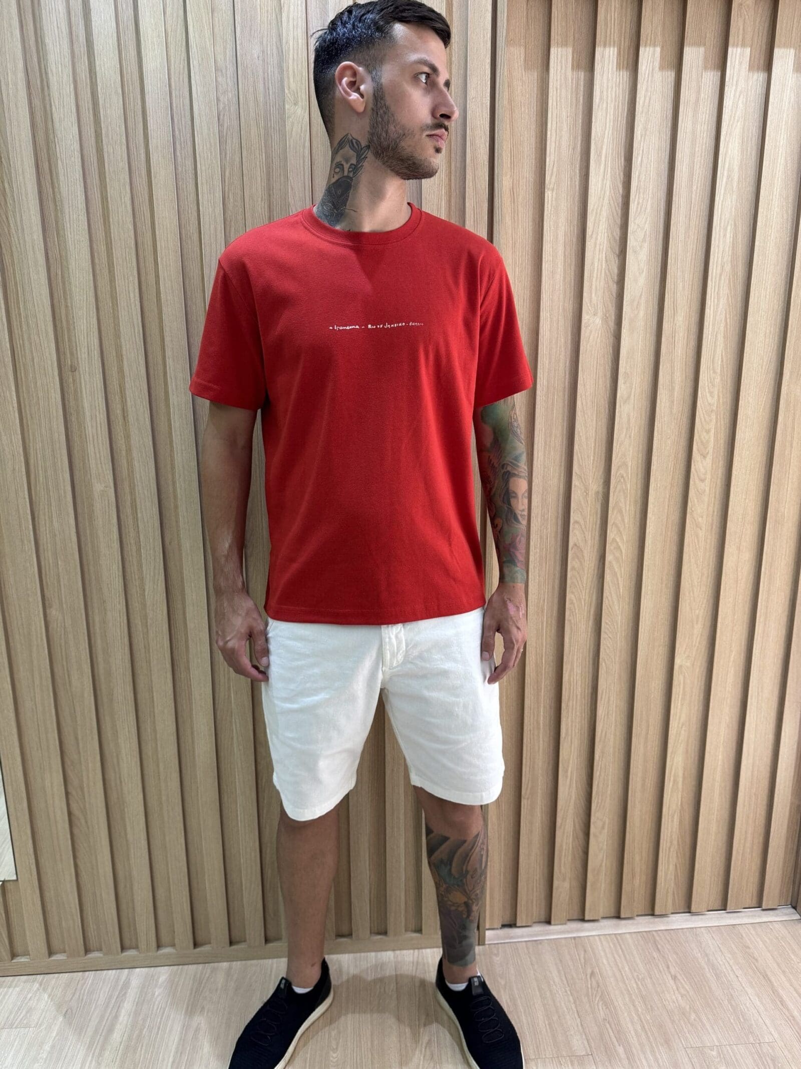 BIG SHIRT COQUEIRO MC VERMELHO