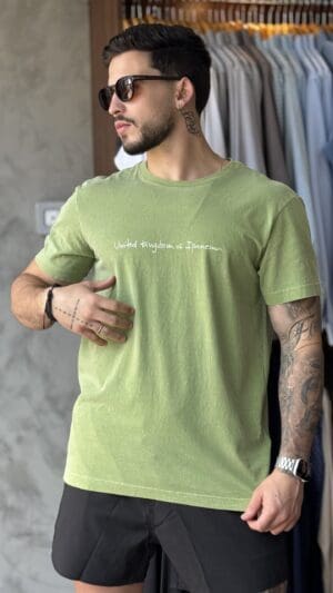 T-SHIRT STONE UKI HANDWRITTEN MC