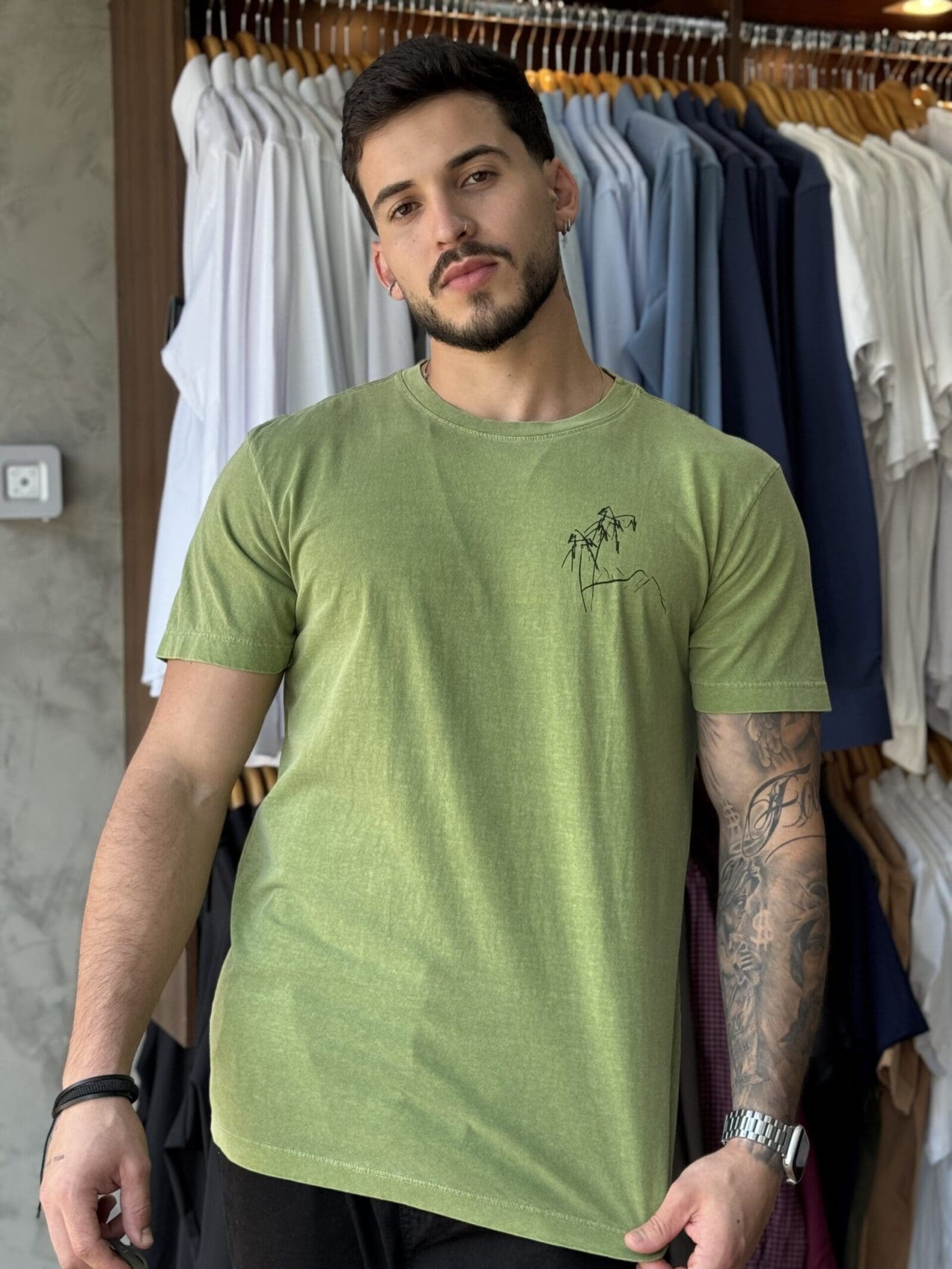 T-SHIRT STONE IPANEMA MC