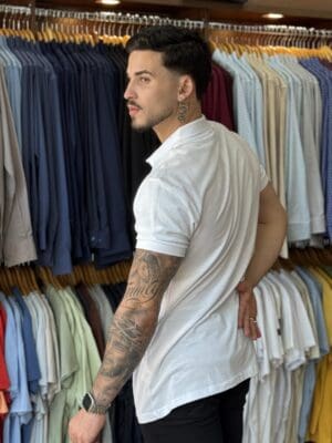 POLO SLIM BORDADO GOLDEN - Imagem 3