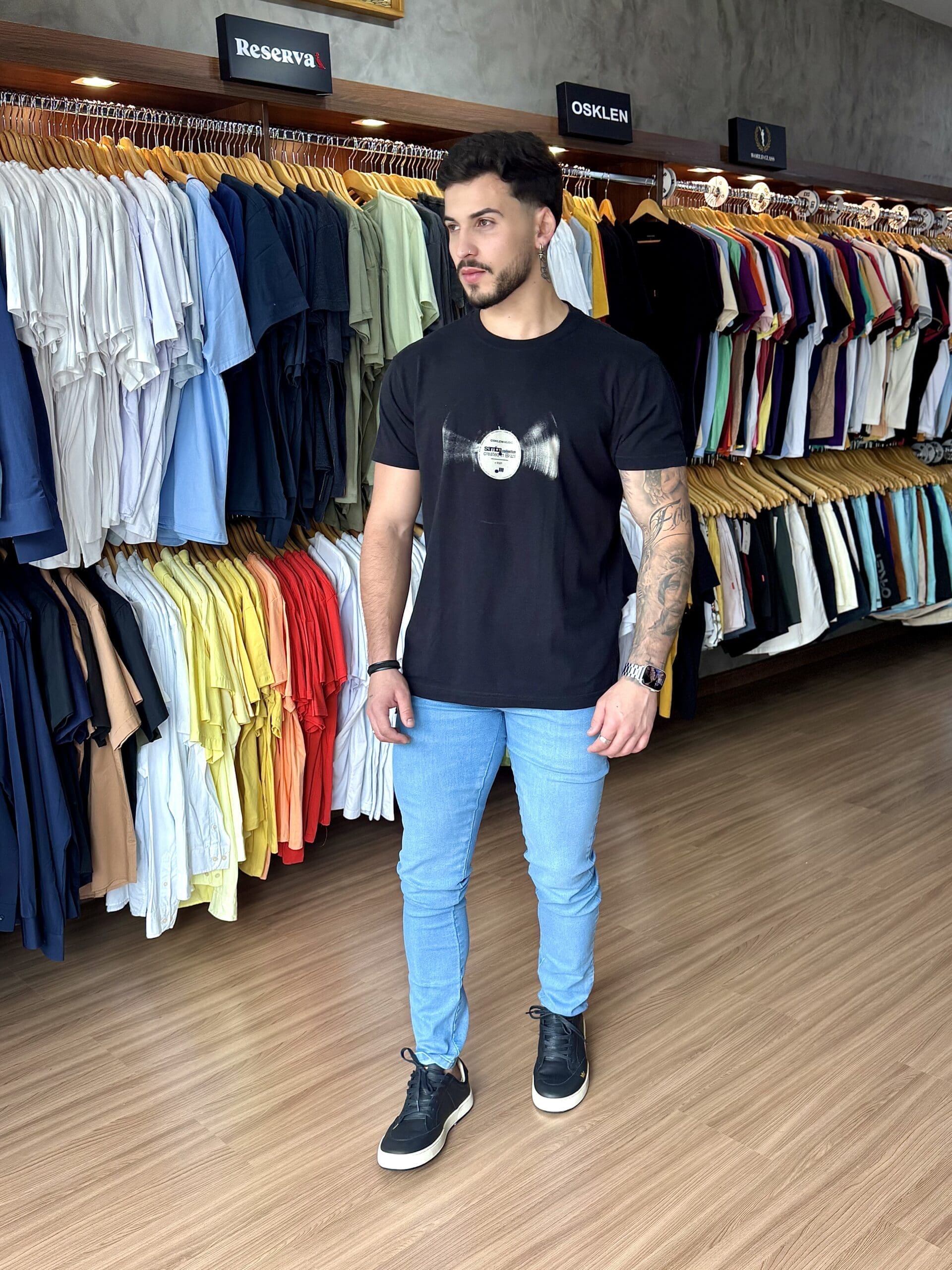 IMG_8510 T-SHIRT VINTAGE LP SAMBA - Imagem 1