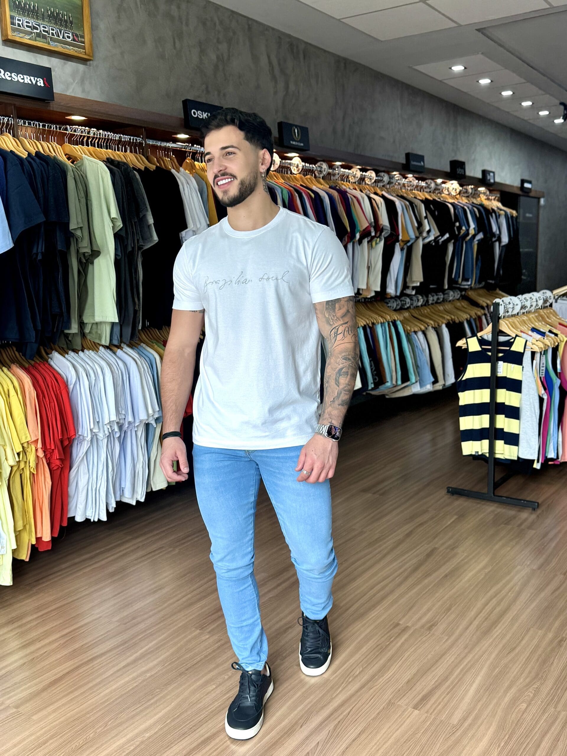 IMG_8517 T-SHIRT VINTAGE BRAZILIAN SOUL MC - Imagem 1