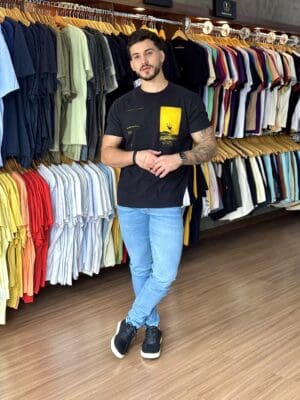 T-SHIRT VINTAGE KITE NATURE MC - Imagem 2