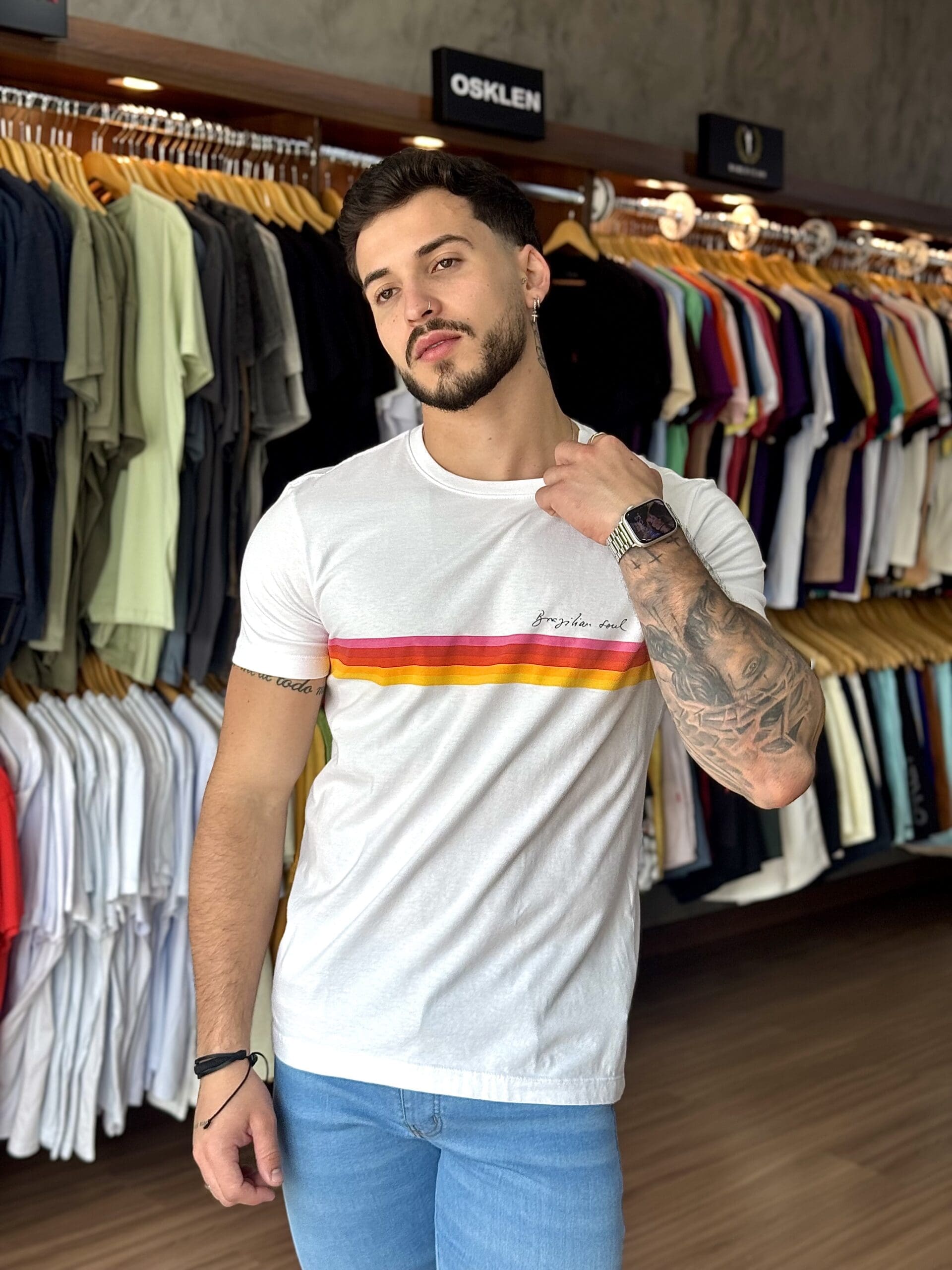 IMG_8540 T-SHIRT VINTAGE SUNSET MC - Imagem 1