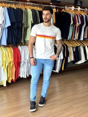 T-SHIRT VINTAGE SUNSET MC - Imagem 3