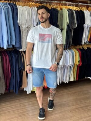 T-SHIRT STONE SUNSET FIN MC - Imagem 2