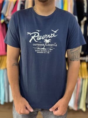 CAMISETA ESTAMPA OUTSIDER LIFE RESERVA