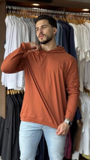 HOODIE COM CAPUZ COLOR RESERVA