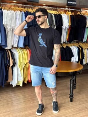 CAMISETA PICA PAU BLUE FOREST - Imagem 2