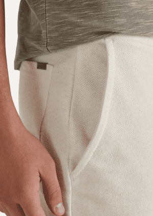 BERMUDA MOLETOM DIAGONAL CRU - Imagem 2