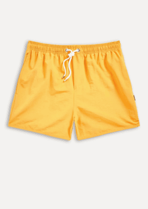 SHORT DE PRAIA TEXTURADO SUMMER AMARELO SOL - Imagem 2