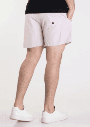 SHORT DE PRAIA TEXTURADO SUMMER OFF WHITE - Imagem 2
