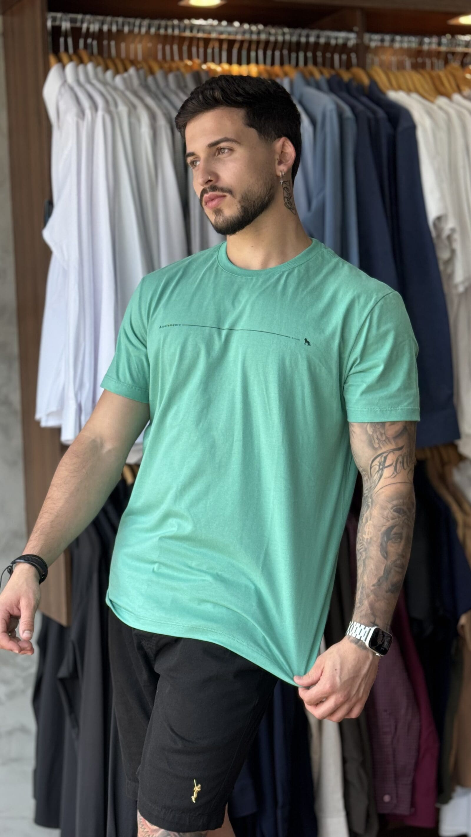 CAMISETA CASUAL ACOSTAMENTO 120902017