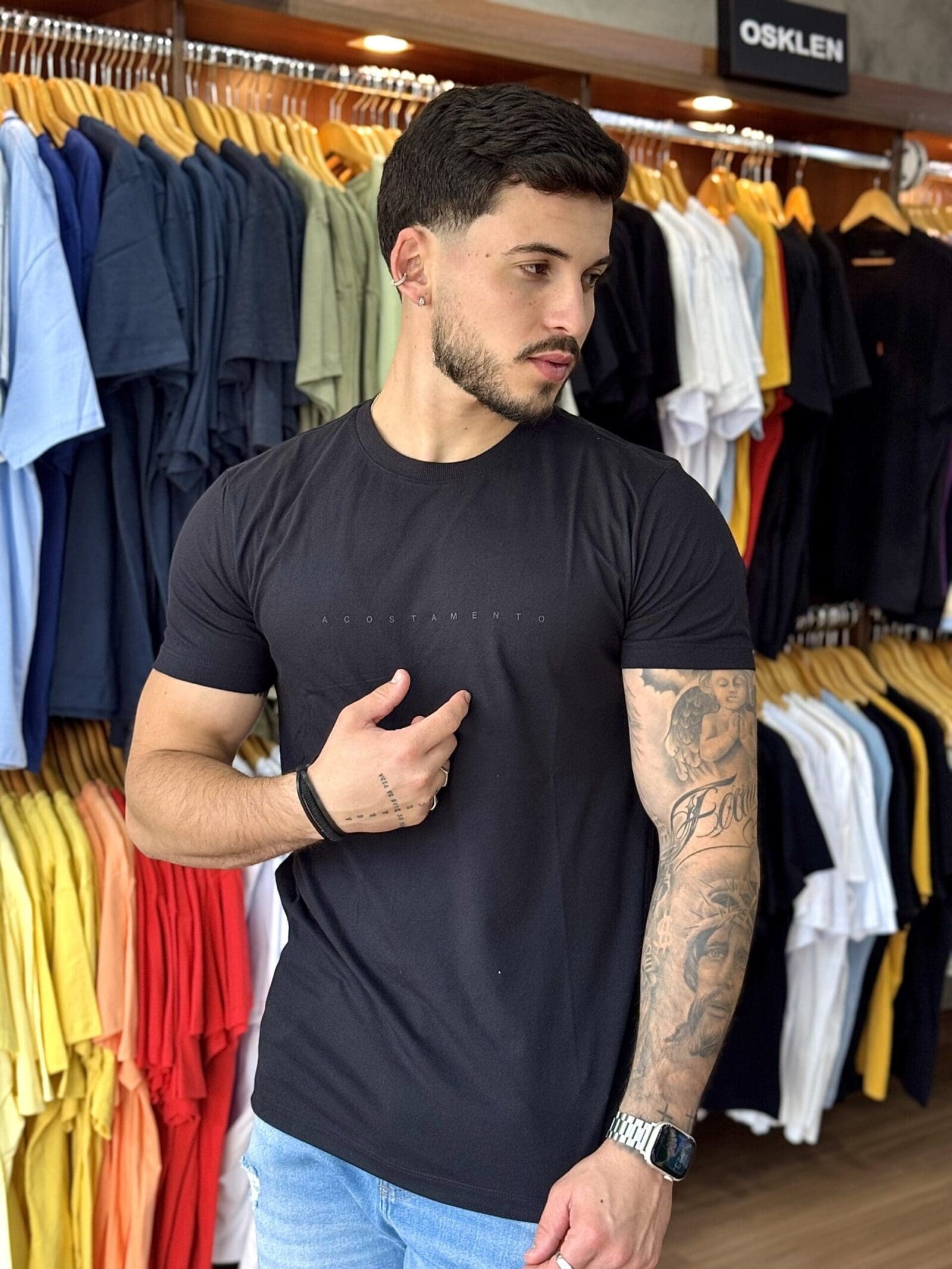 CAMISETA CASUAL ACOSTAMENTO 120902016