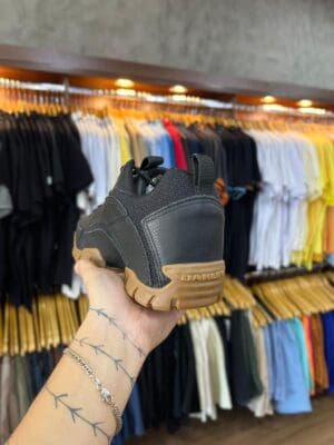 Tênis Oakley Masculino Flak II - Preto+Marrom - Imagem 2