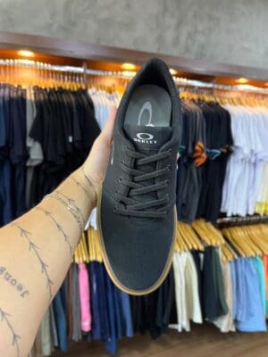 Tênis Oakley Dana Point II Preto e Bege - Preto - Imagem 4