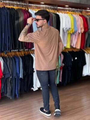 CAMISETA REGULAR MALHA LINHO - Imagem 3