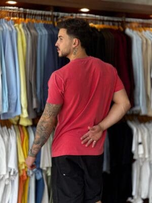 T-SHIRT STONE BIKE SINGLE MC-VERMELHO - Imagem 3