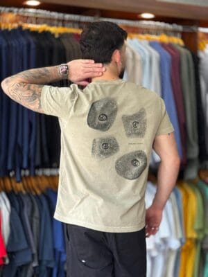 T-SHIRT STONE CLIMBING WALL MC-CHINO - Imagem 3