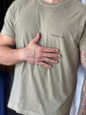 T-SHIRT STONE CLIMBING WALL MC-CHINO - Imagem 2