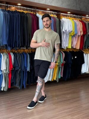 T-SHIRT STONE CLIMBING WALL MC-CHINO