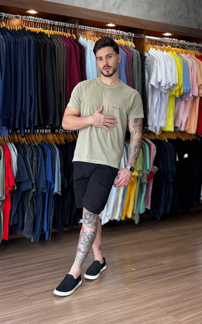 T-SHIRT STONE CLIMBING WALL MC-CHINO