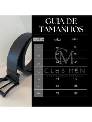 CINTO LISTRAS MASC - CAQUI/PRETO/CRU - Imagem 3