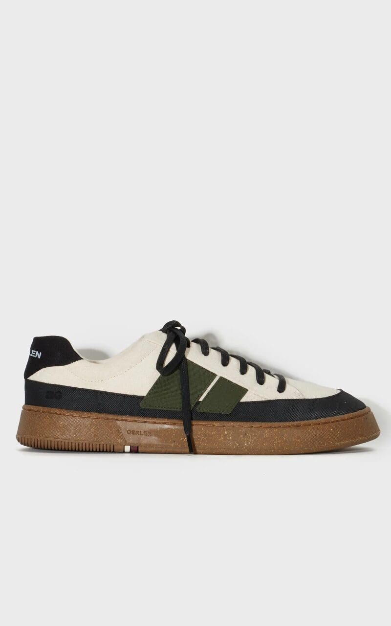 TÊNIS OSKLEN CANVAS AG SNEAKER CRU/ PRETO/ FOREST