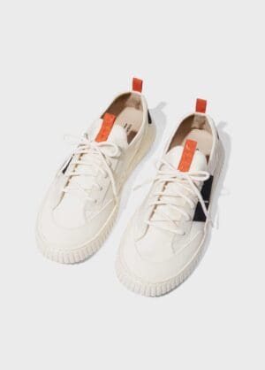 TÊNIS OSKLEN ARPX STRAPS MASC CRU/ PRETO/ LARANJA - Imagem 2