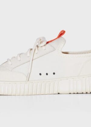 TÊNIS OSKLEN ARPX STRAPS MASC CRU/ PRETO/ LARANJA - Imagem 4