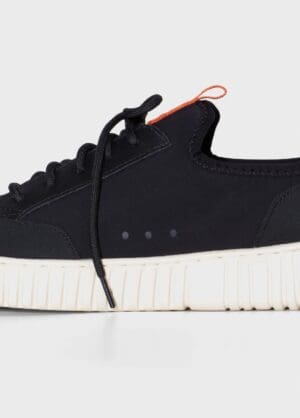 TÊNIS OSKLEN ARPX STRAPS MASC PRETO/ CRU/ LARANJA - Imagem 4