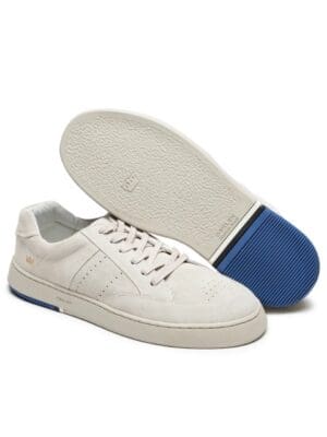 TÊNIS OSKLEN SOHO CAMURÇA MASC OFFWHITE/ AZUL ROYAL - Imagem 4