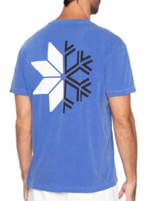 T-SHIRT ROUGH SNOW ICON MC - AZUL ROYAL - Imagem 2